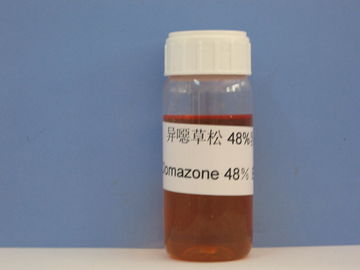 Clomazone 480g / l EC, Uniwersalne chwastobójcze środki rolnicze, chwastobójca o szerokich liściach, jasnobrązowy płyn